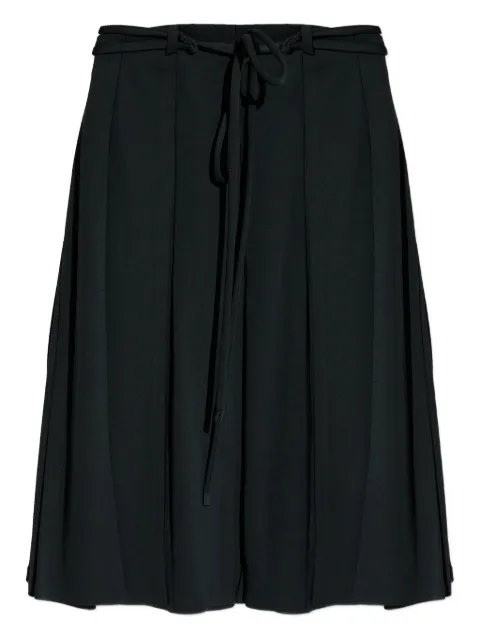 Lacoste tie-waist midi skirt