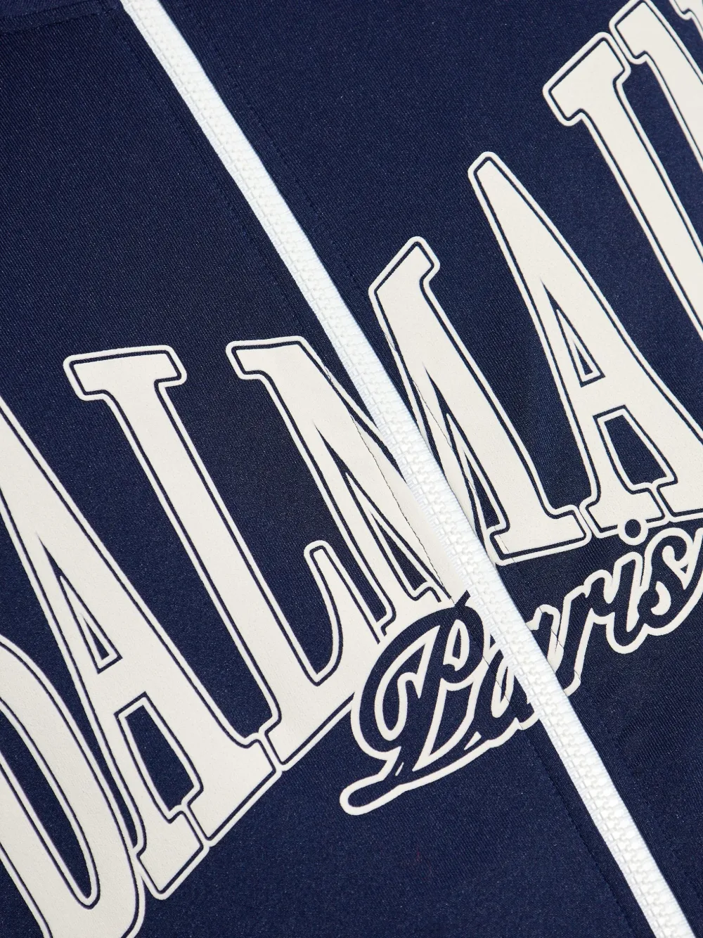 Balmain Jack met logoprint Blauw