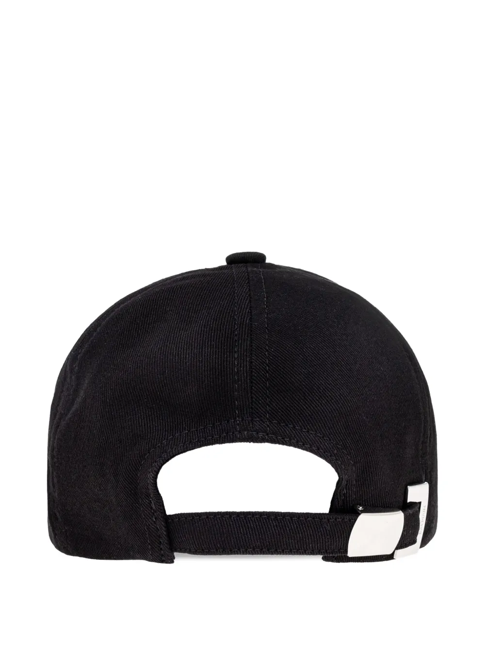 Balmain logo baseball cap - Zwart