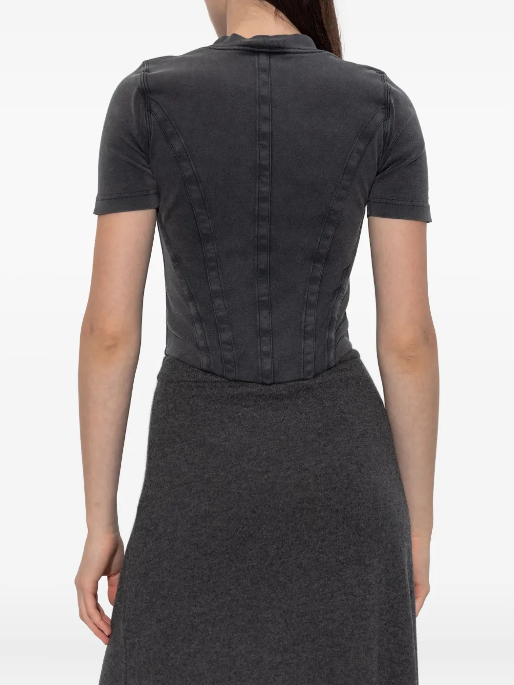 Balenciaga T-shirt met vlakken Grijs