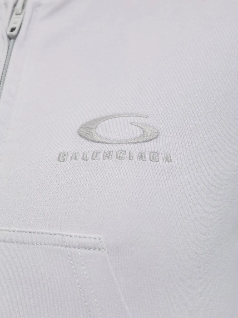 Balenciaga Loop Sports Icon hoodie Grijs