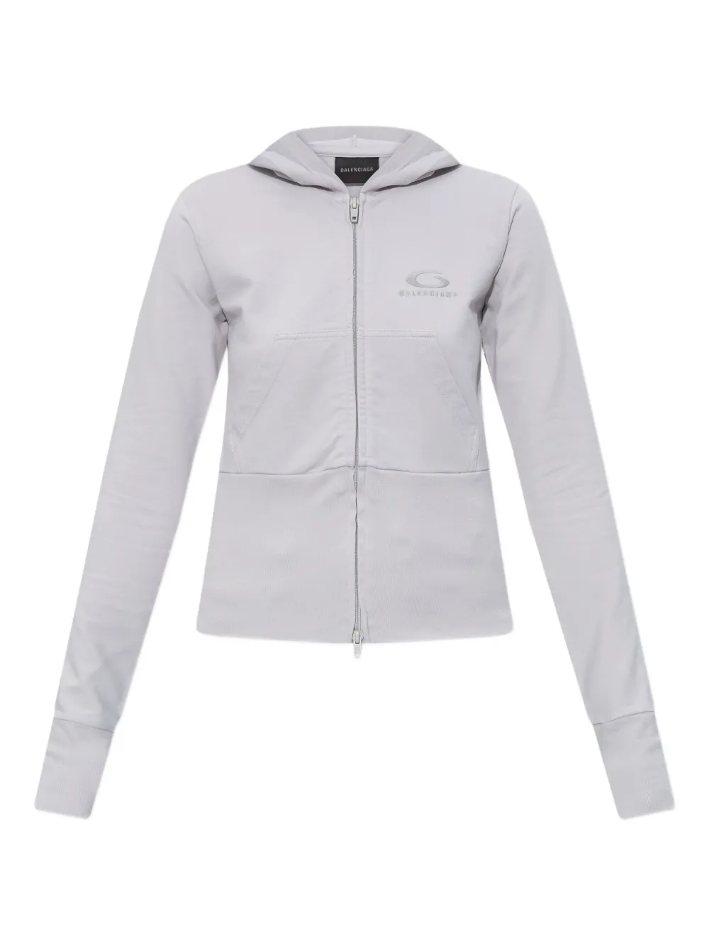 Balenciaga Loop Sports Icon Hoodie - Grau