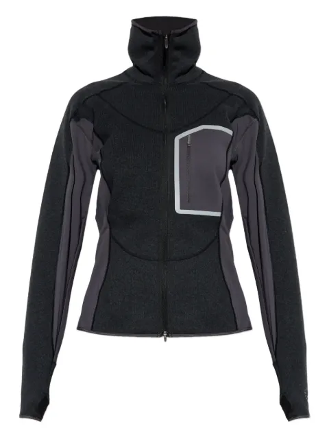 adidas by Stella McCartney chamarra con bolsillos y cierre