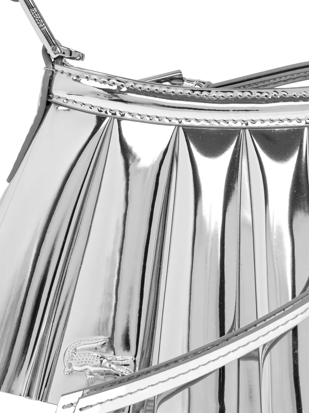 Lacoste Runway Mirror shopper Zilver