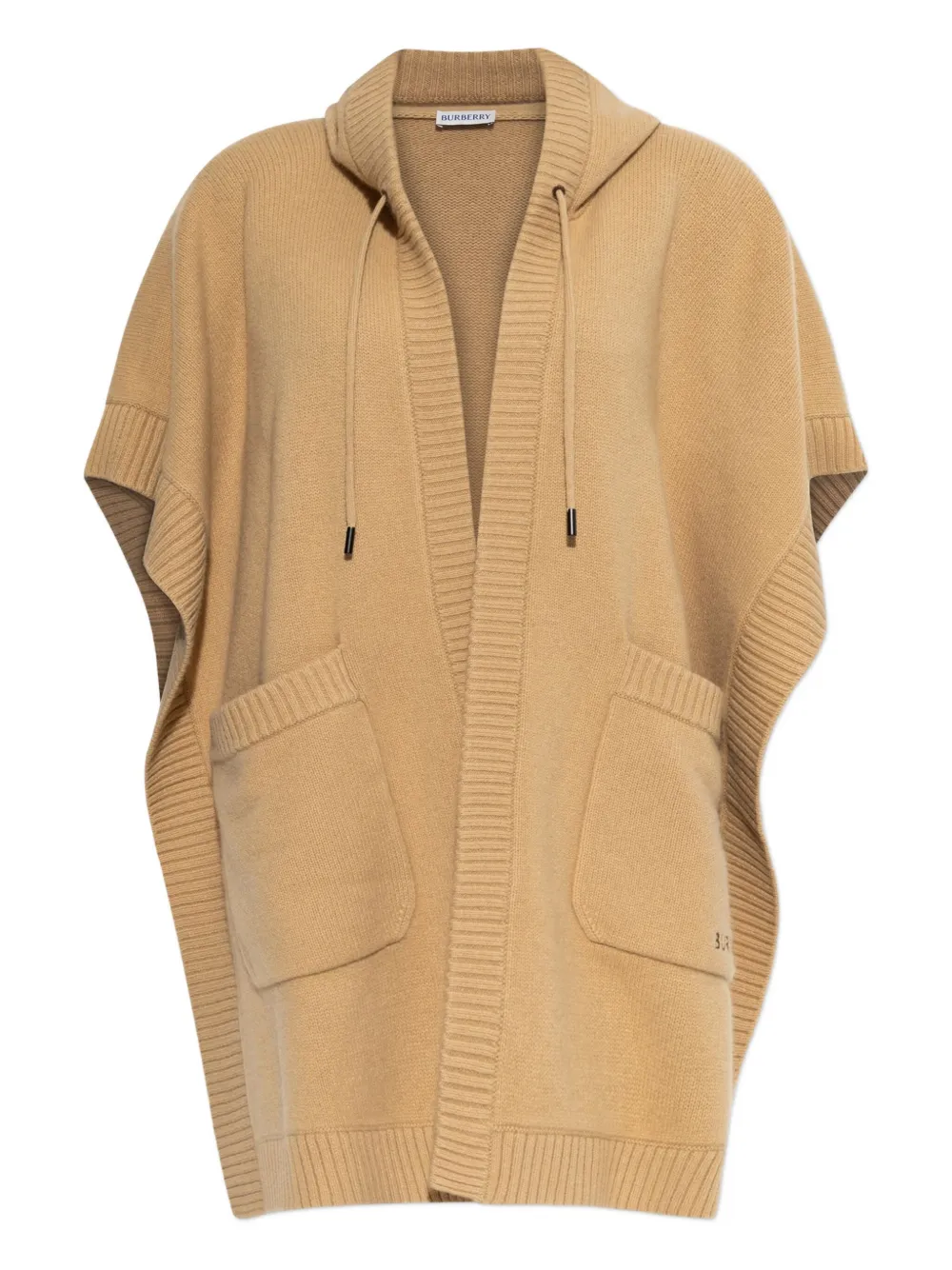 Burberry hooded pocket cape - Nude