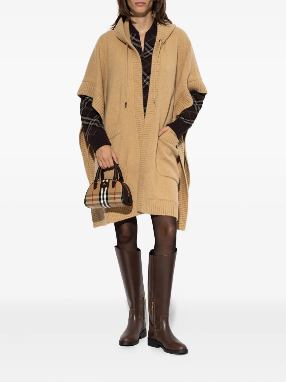 Burberry Cape met capuchon Beige