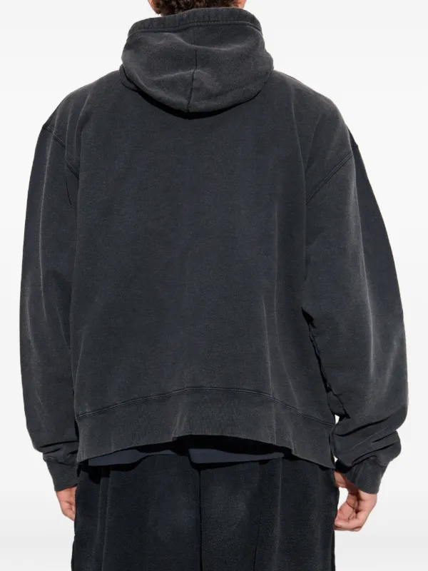 Balenciaga zip-fastening Hoodie | Black | FARFETCH