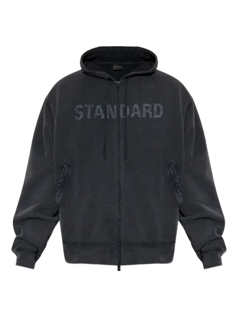 Balenciaga zip-fastening hoodie