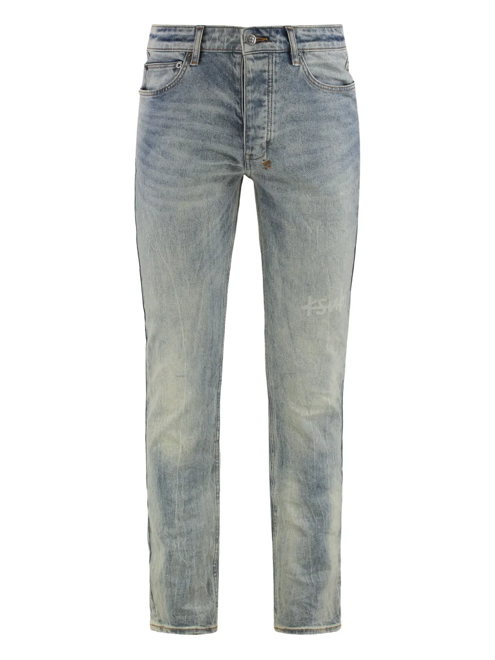 Ksubi Hazlow Mids buttoned jeans | Blue | Image 1