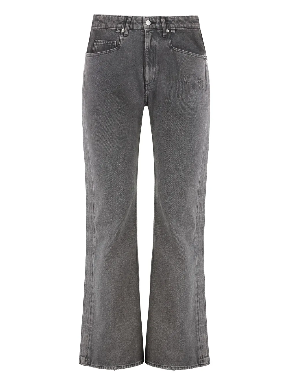 Ezr Five-pocket Jeans In Gray