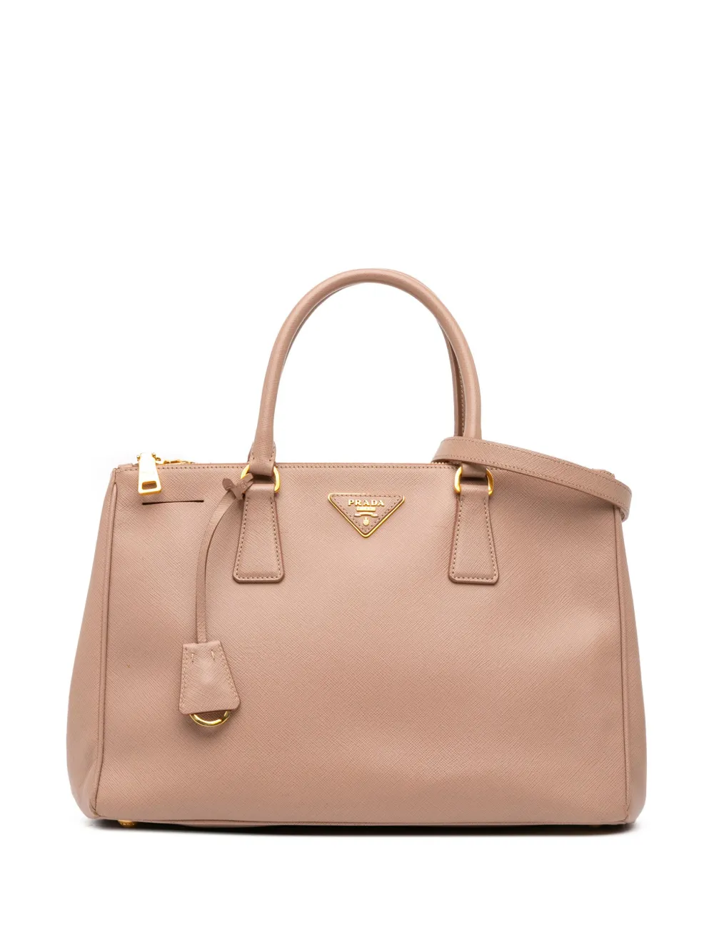 Prada Pre-Owned 2010-2025 Medium Saffiano Lux Galleria Double Zip Prada Pre-Owned 2010-2025 Medium Saffiano Lux Galleria Double Zip