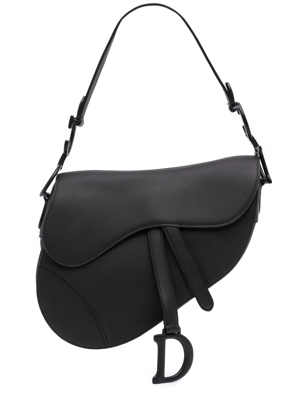 Christian Dior Pre-Owned 2019 Ultra Matte Calfskin Saddle Bag shoulder Christian Dior Pre-Owned 2019 Ultra Matte Calfskin Saddle Bag shoulder