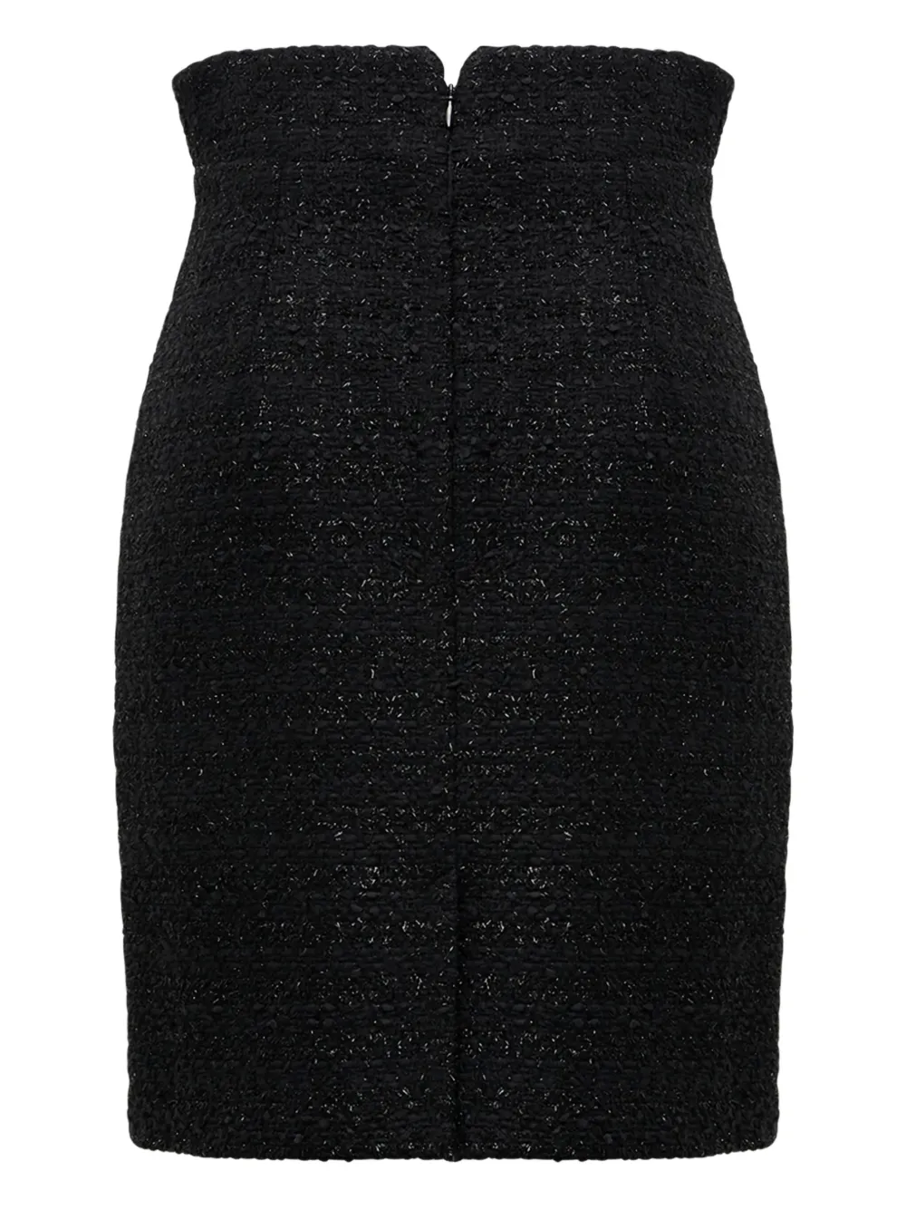 Tagliatore textured mini skirt | Black | Image 1
