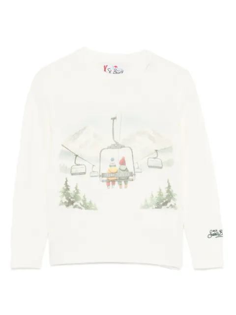 MC2 Saint Barth Kids graphic-print crew-neck sweater