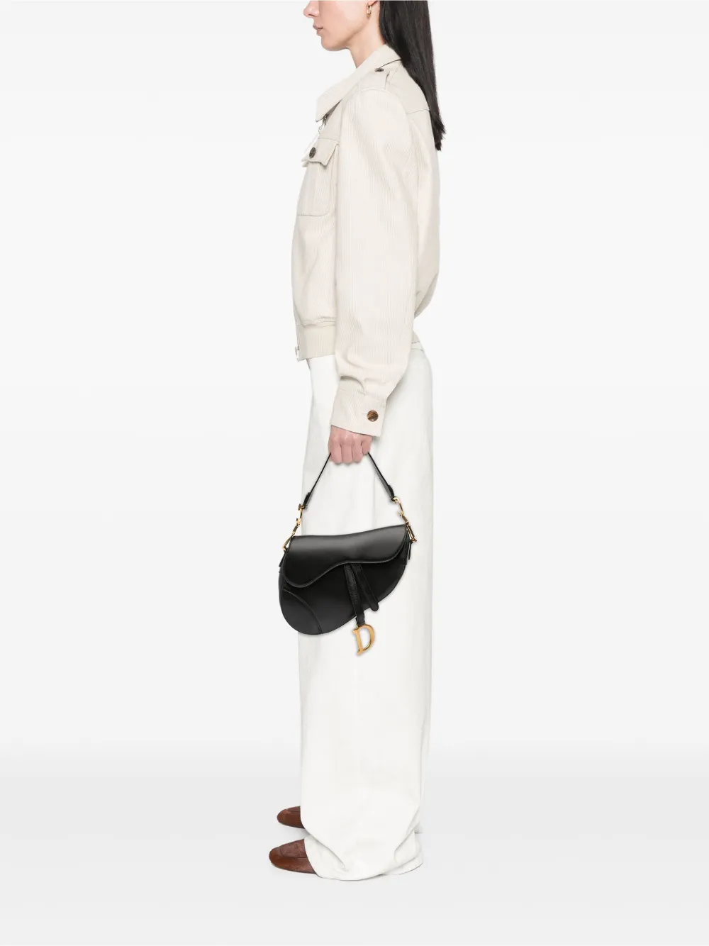 Christian Dior Pre-Owned 2018 Smooth Calfskin Saddle Bag shoulder bag | Pre-Owned | Image 2