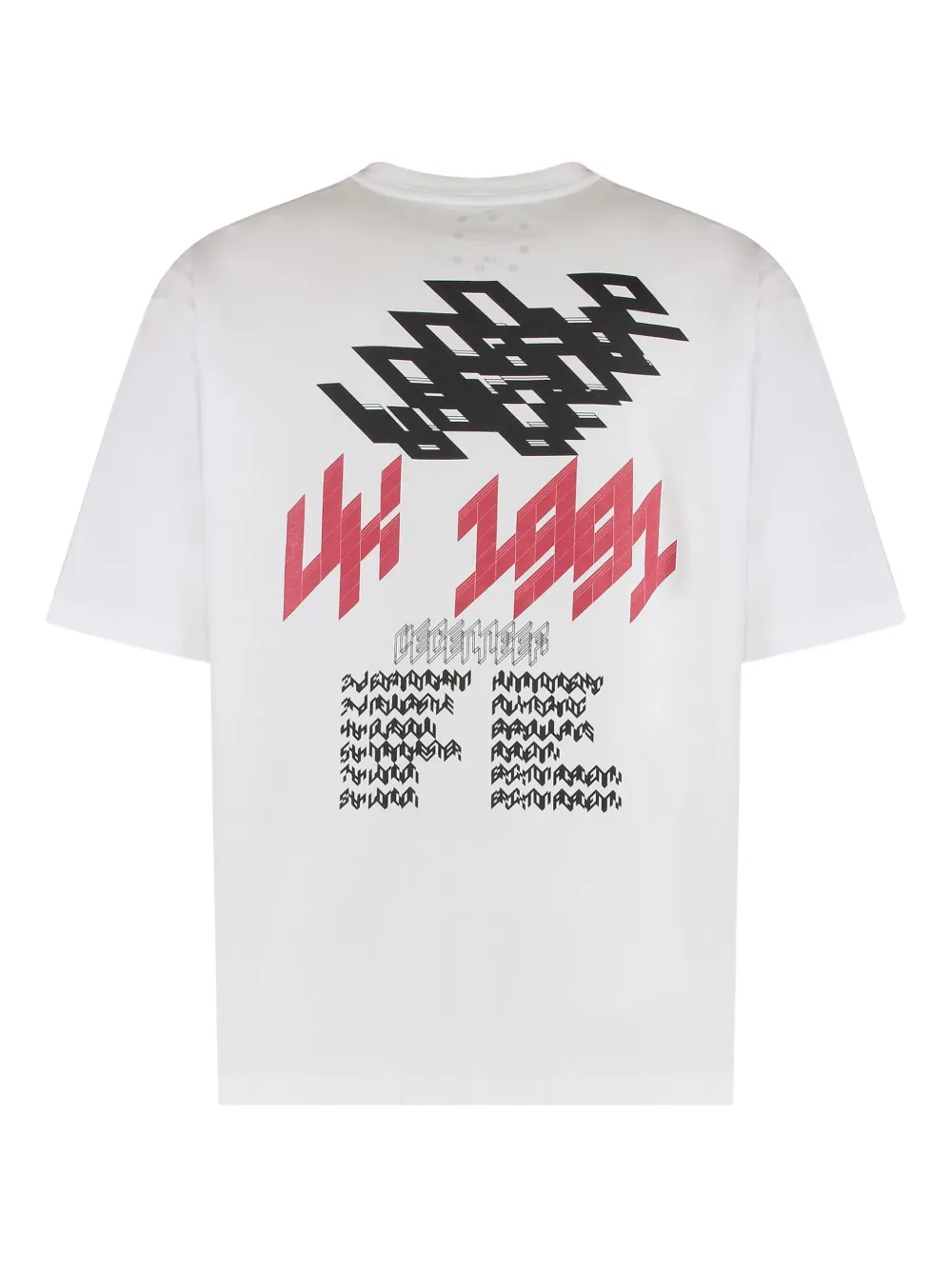 EZR graphic-print T-shirt - Wit
