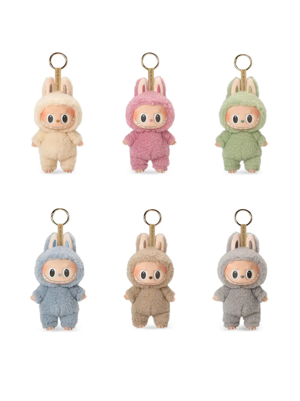 Labubu Exciting Macaron Pendant In Multi