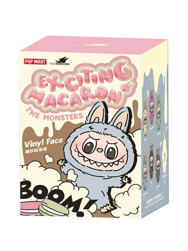 Pop Mart Caixa Surpresa Labubu The MONSTERS Exciting Macaron