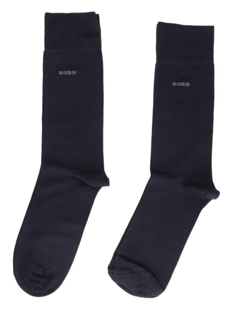 BOSS logo-detail socks