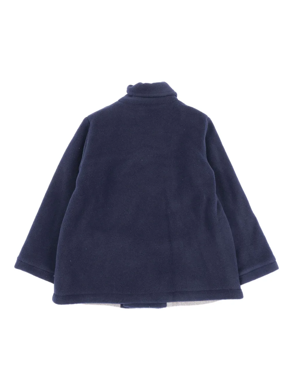 Zhoe & Tobiah Double-breasted Coat In Blue