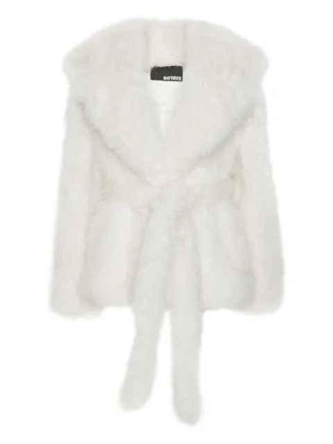 ROTATE BIRGER CHRISTENSEN faux-fur jacket