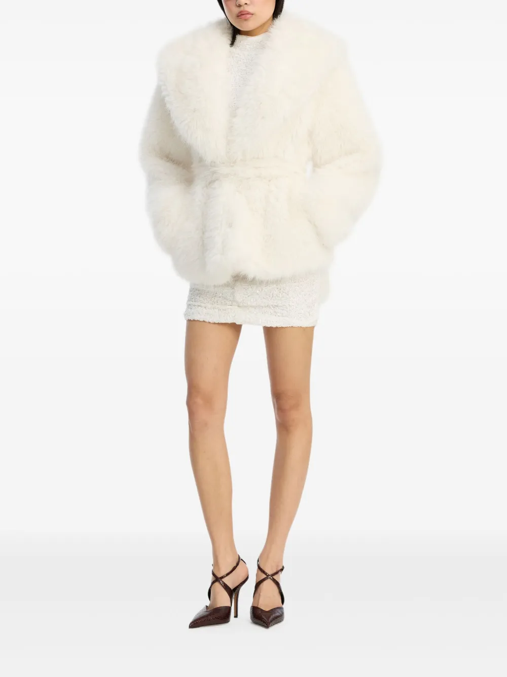 ROTATE BIRGER CHRISTENSEN faux-fur jacket | Faux Fur & Shearling Jackets | Image 2