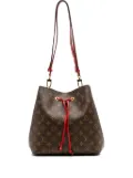 Louis Vuitton Pre-Owned 2017 Monogram Neonoe MM bucket bag - Brown
