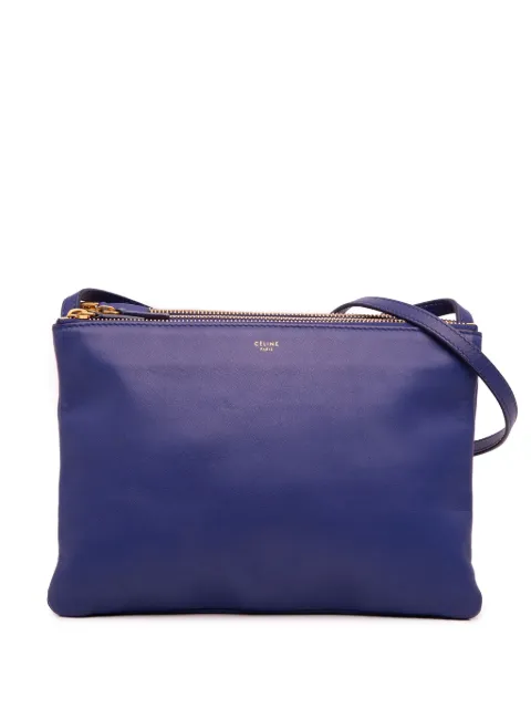 Celine Pre-Owned 2014 Large Lambskin Trio crossbody bag