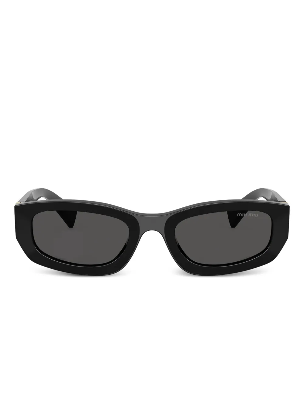 Miu Miu Eyewear lentes de sol con armazón geométrica | negro | Image 1