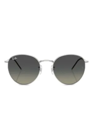 Ray-Ban Reverse Aviator Sunglasses | Silver | FARFETCH