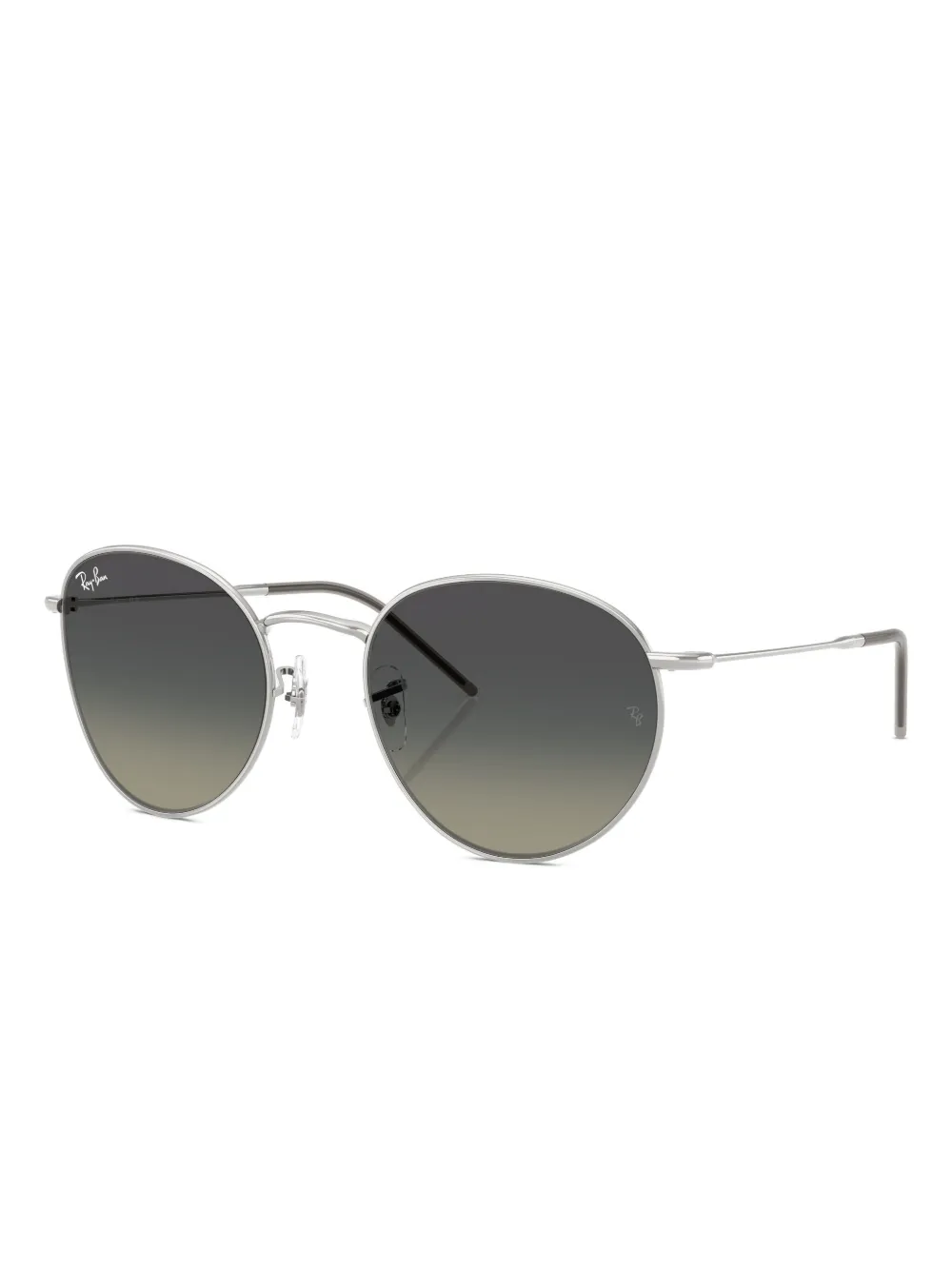 Ray-Ban Reverse round-frame sunglasses - Zwart