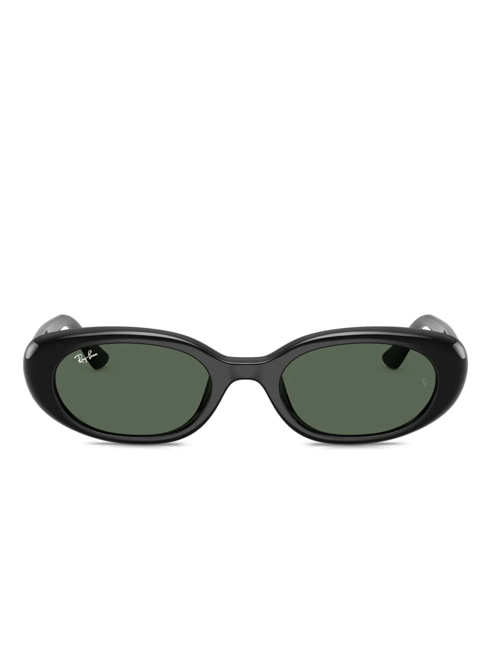 Ray-Ban oval-frame sunglasses | Black | Image 1