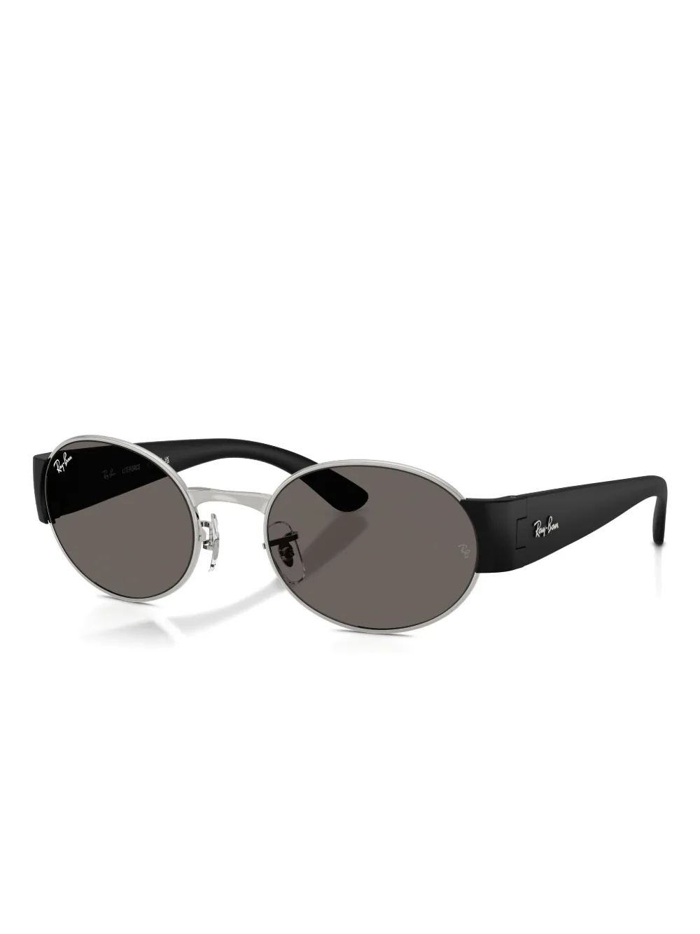 Ray-Ban Zonnebril met rond montuur - Zwart