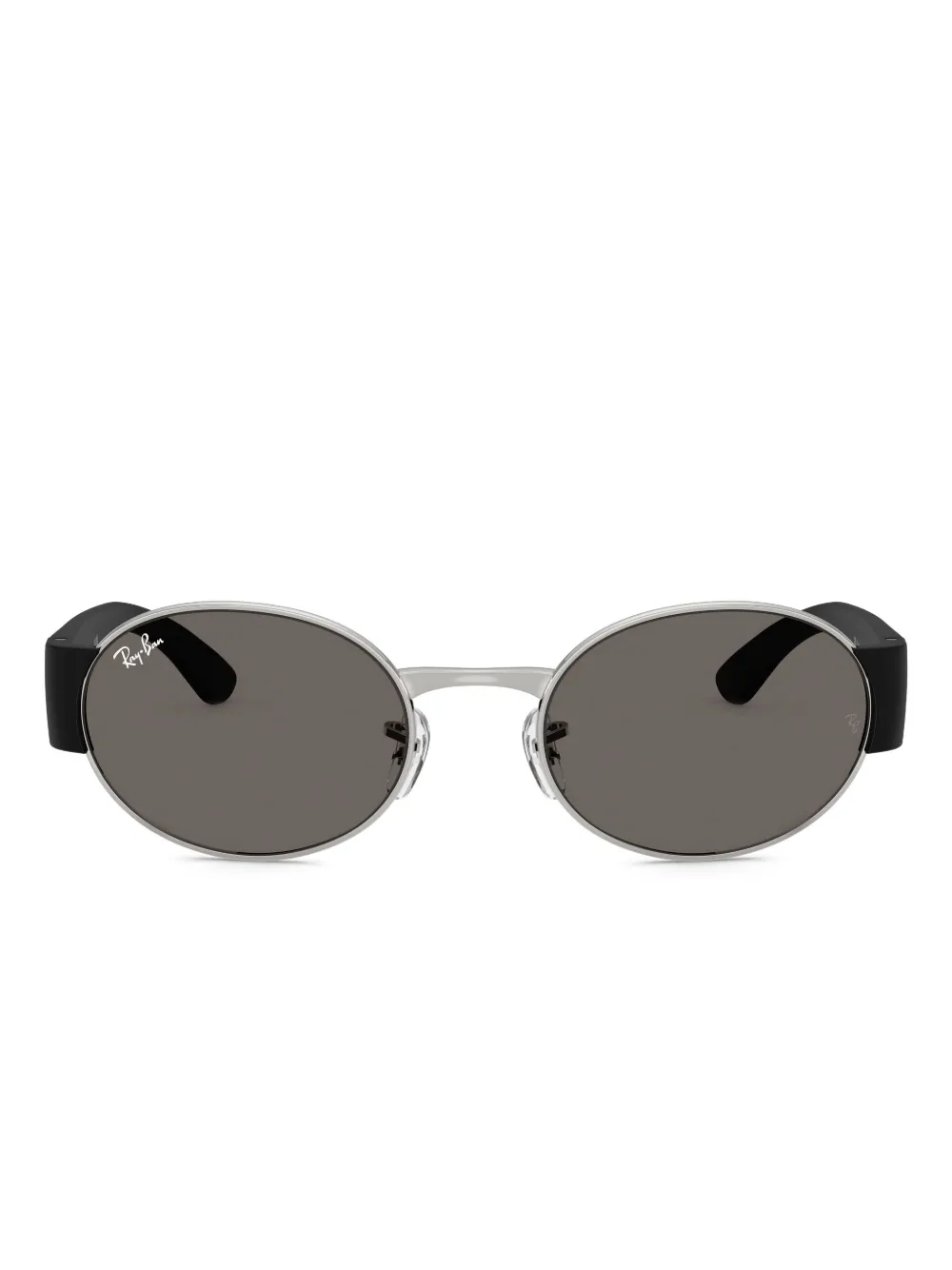 Ray-Ban round-frame sunglasses | Black | Image 1