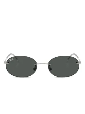 Ray-Ban w2833 ボシュロム製 黒縁 オーバルフレーム B&L ASSEMBLED サングラス オーバル セルフレーム 黒 ブラック 緑
