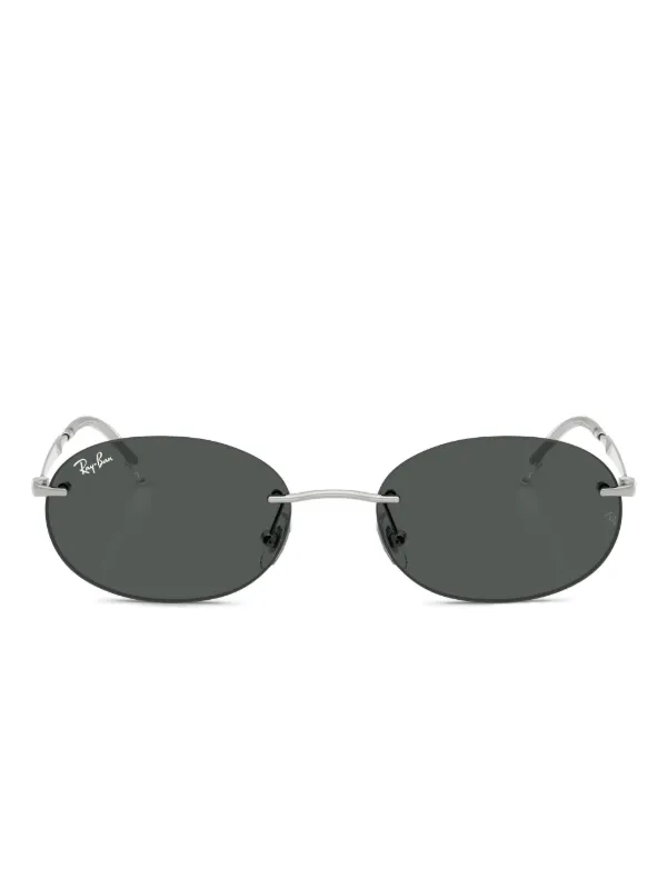 Ray-Ban オーバルフレーム サングラス | シルバートーン | FARFETCH JP Ray-Ban オーバルフレーム サングラス | シルバートーン | FARFETCH JP