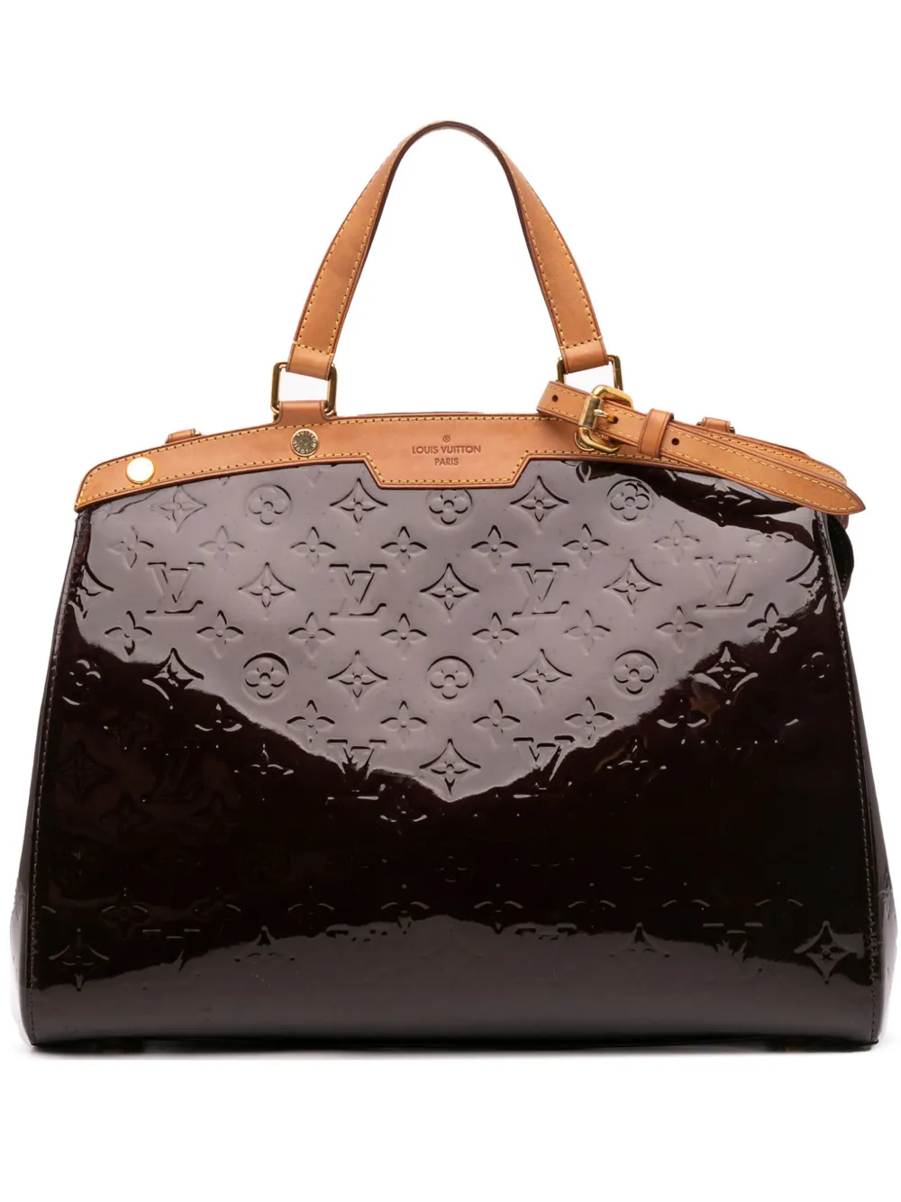 Louis Vuitton Pre-Owned 2012-2025 Monogram Vernis Brea GM satchel - Louis Vuitton Pre-Owned 2012-2025 Monogram Vernis Brea GM satchel -