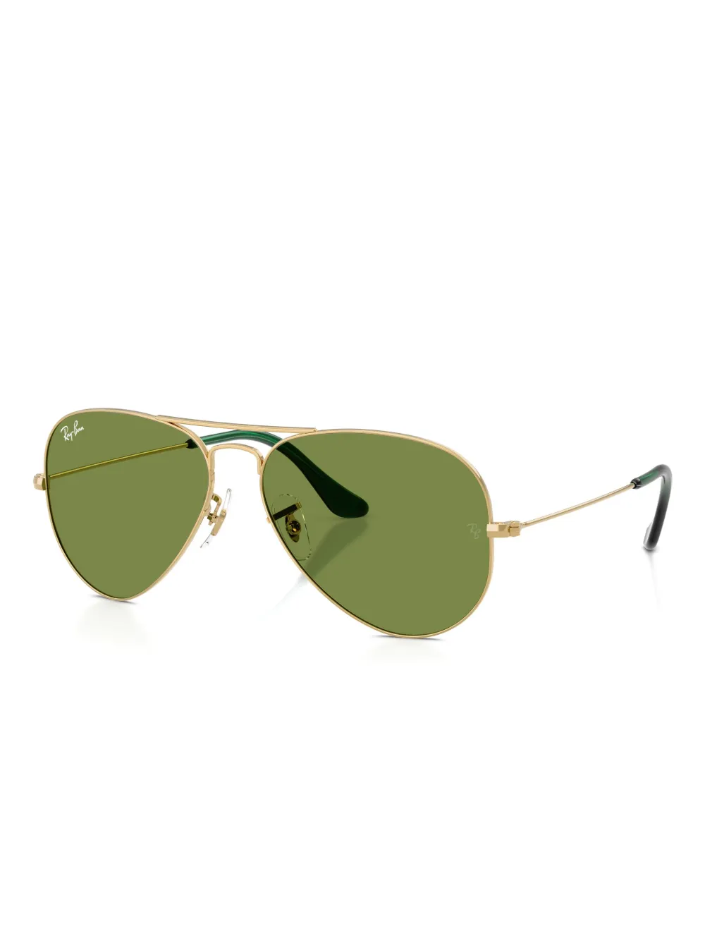 Ray-Ban Zonnebril met piloten montuur - Groen