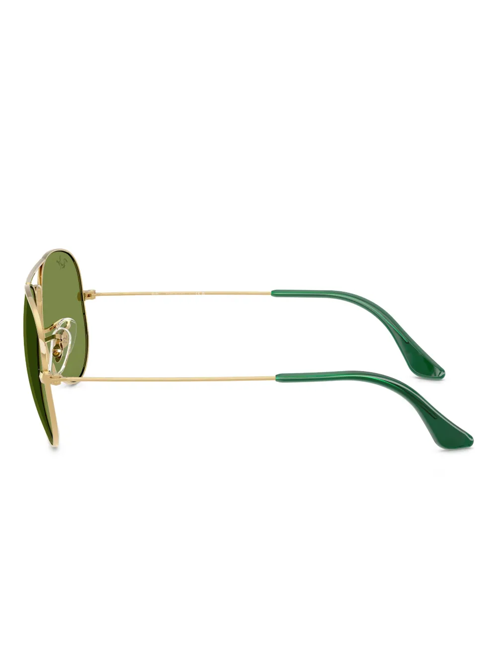 Ray-Ban Zonnebril met piloten montuur Groen