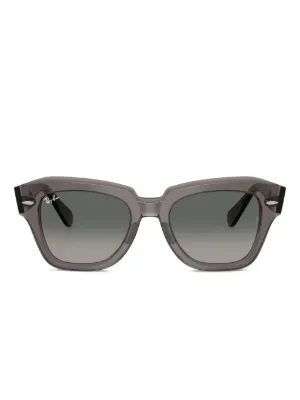 Ray-Ban メガ ウェイファーラー サングラス | グレー | FARFETCH JP