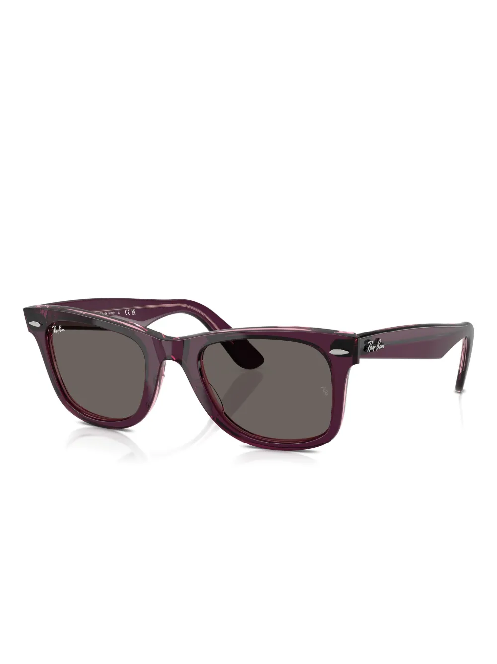 Ray-Ban Zonnebril met wayfer montuur - Zwart
