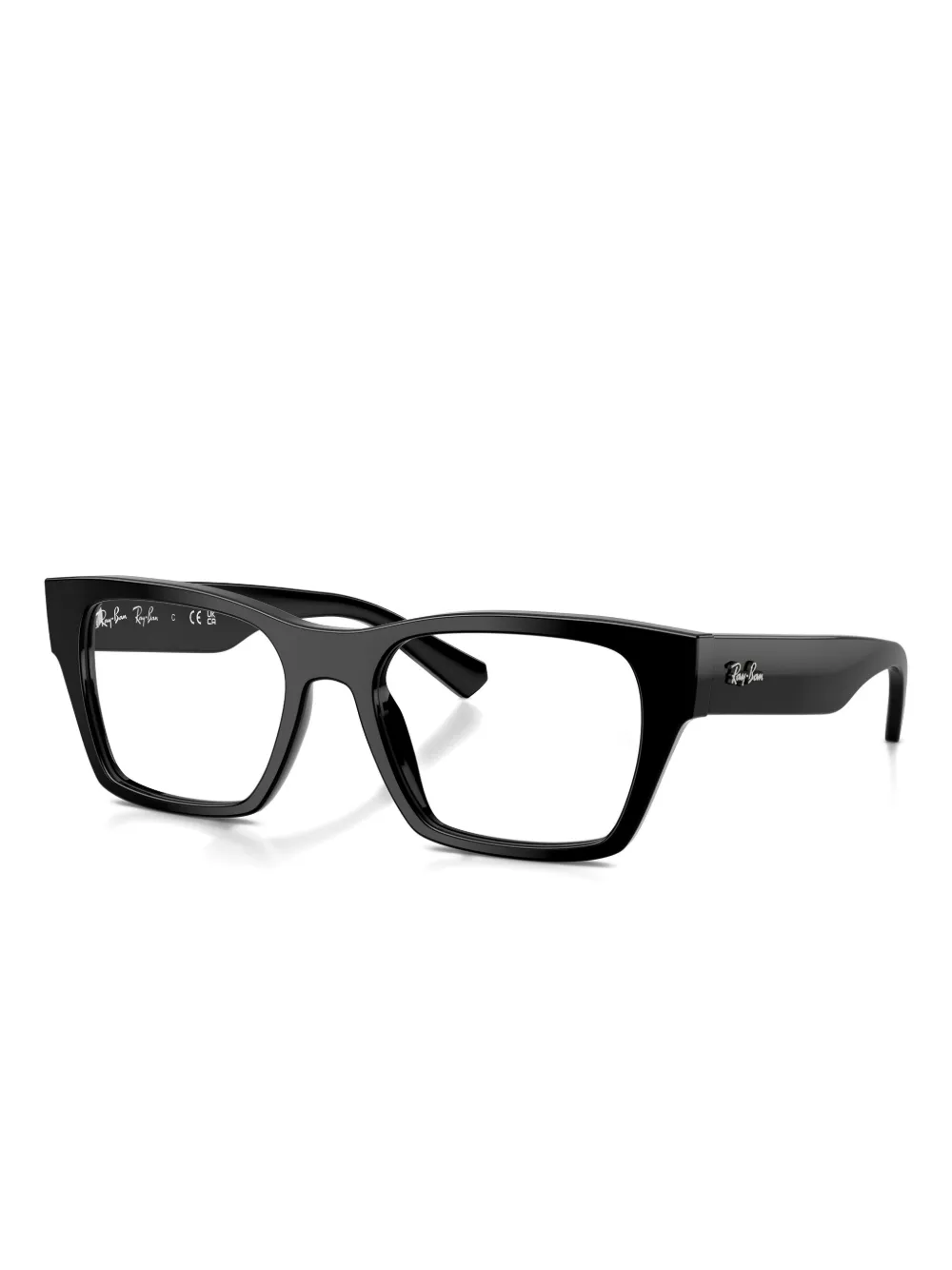 Ray Ban Square-frame Glasses In Black
