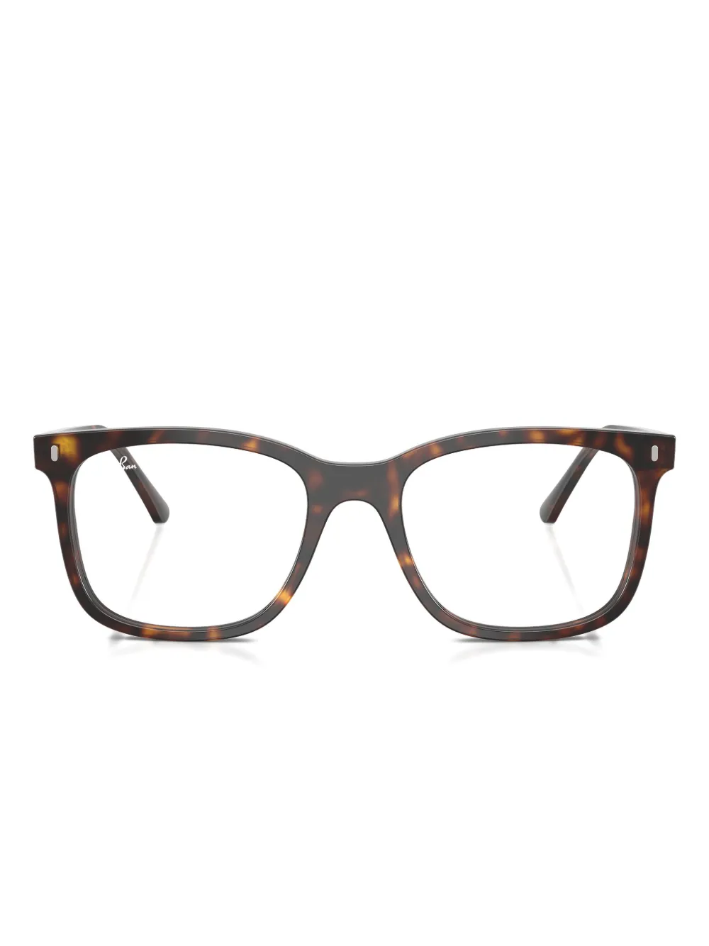 Ray Ban Square-frame Glasses In Brown