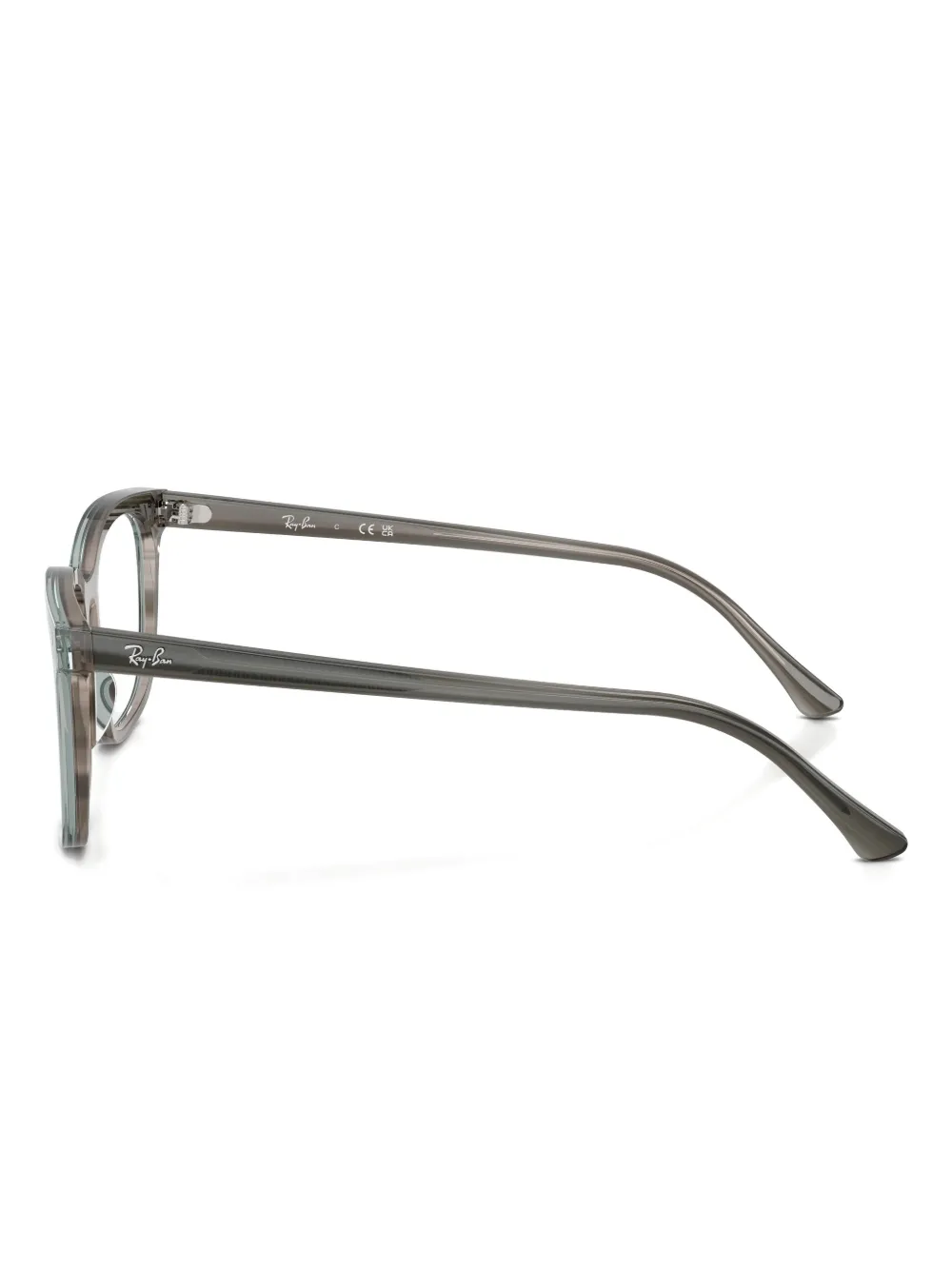 Ray Ban Square-frame Glasses In Gray