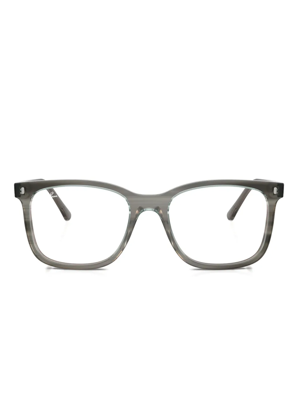 Ray Ban Square-frame Glasses In Gray