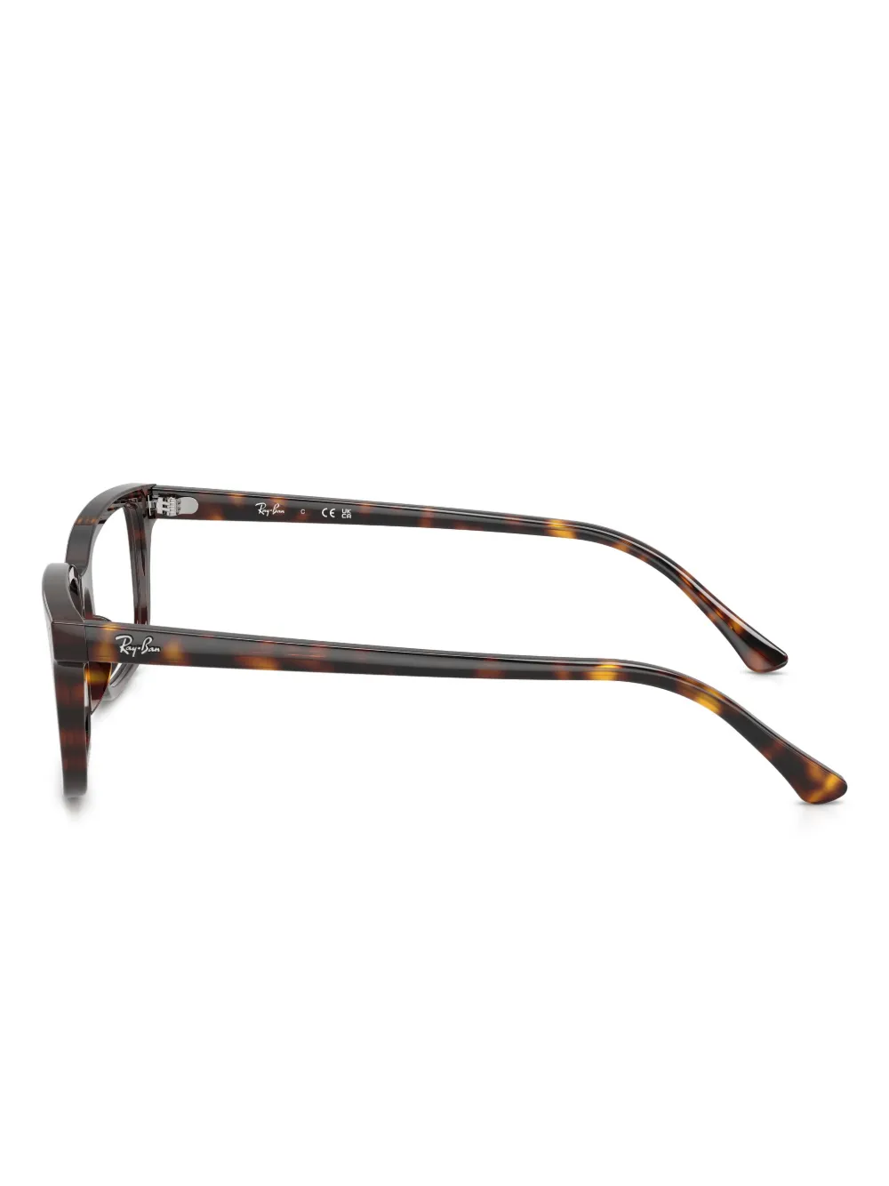 Ray-Ban Bril met vierkant montuur Bruin