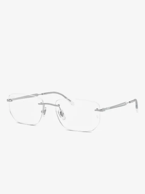 Ray-Ban rimless glasses