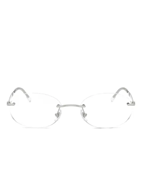 Ray-Ban oval-frame glasses