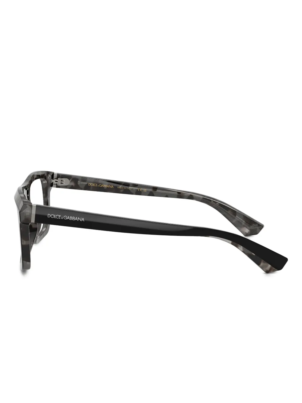  Dolce & Gabbana Eyewear Square-frame Glasses - Black 