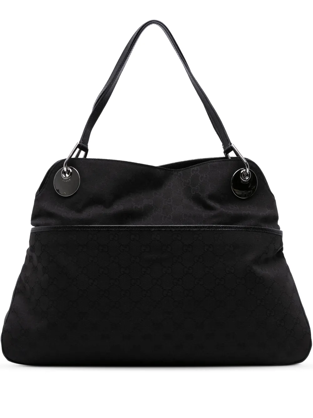 Gucci Pre-Owned 2000-2015 GG Canvas Eclipse shoulder bag - ブラック Gucci Pre-Owned 2000-2015 GG Canvas Eclipse shoulder bag - ブラック